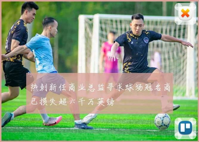 热刺新任商业总监寻求球场冠名商已损失超六千万英镑