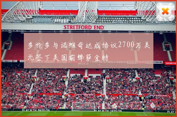 多伦多与诺维奇达成协议2700万美元签下美国前锋萨金特