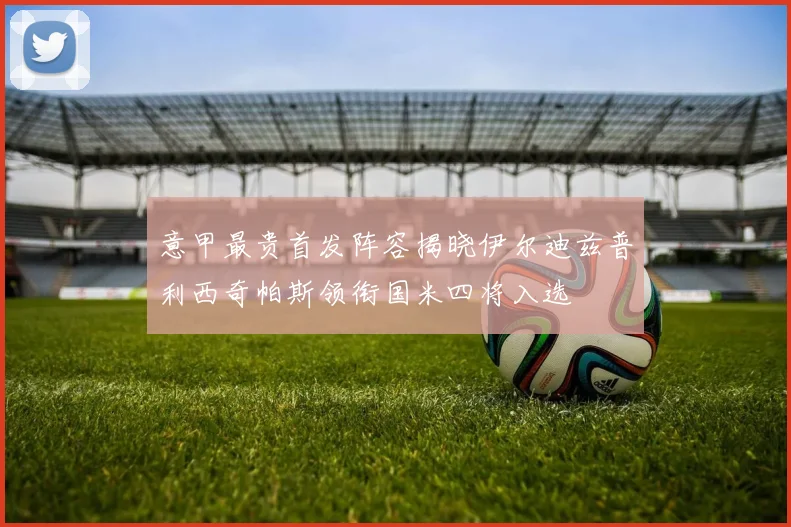 意甲最贵首发阵容揭晓伊尔迪兹普利西奇帕斯领衔国米四将入选